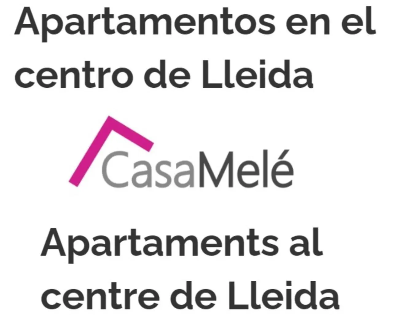 Appartement Casa Melé à Lleida 0*,  Espagne